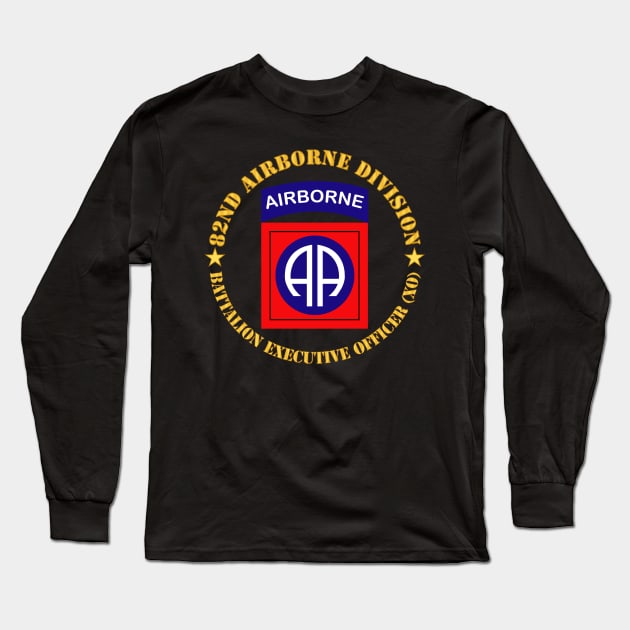 82nd Airborne Division - Battalion XO Long Sleeve T-Shirt by twix123844